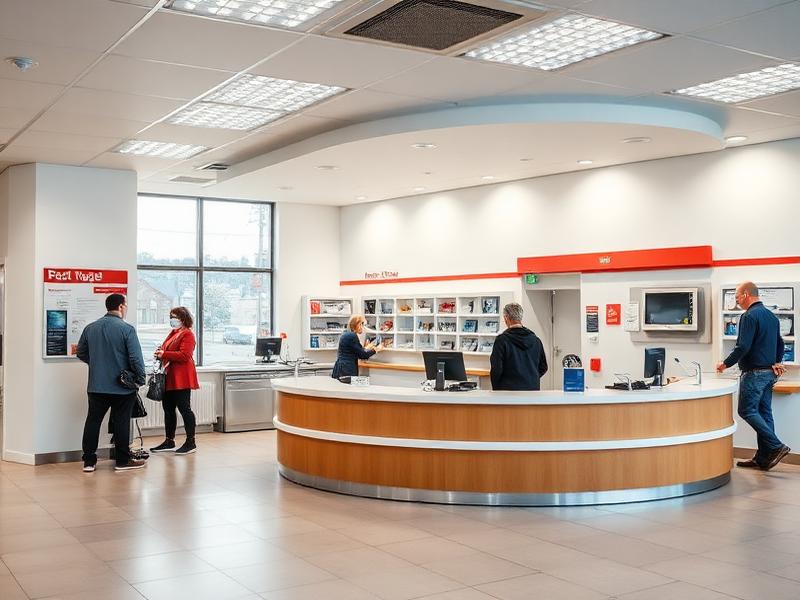 Česká pošta prodávající dálniční známky